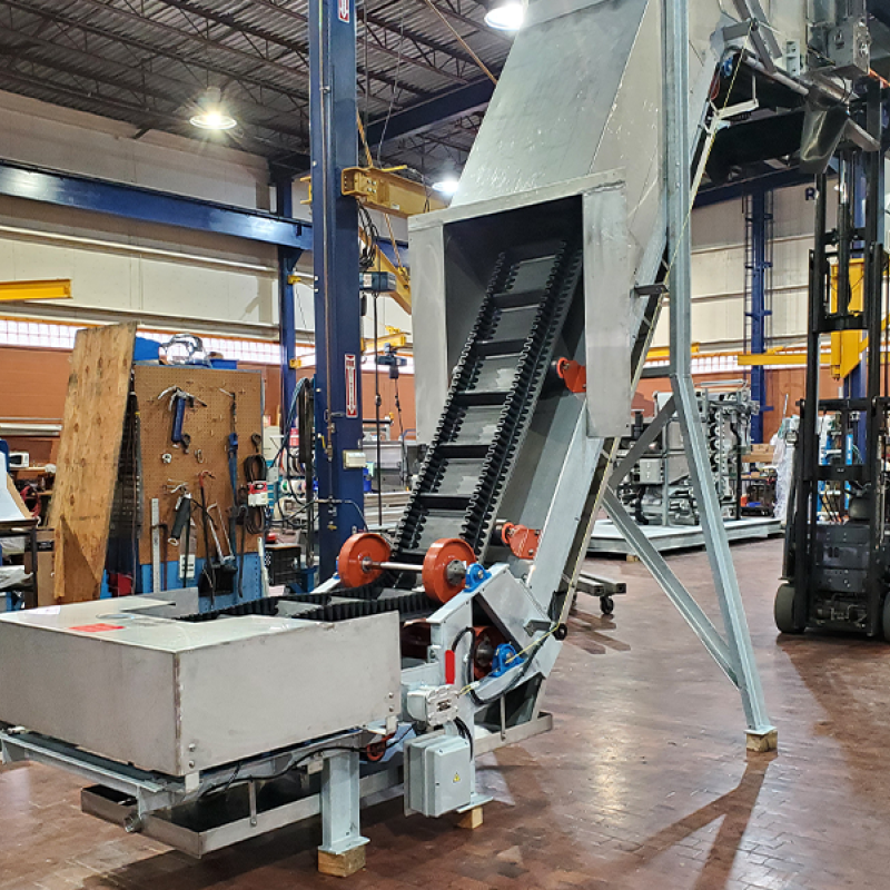 Transitional Belt Conveyor - Flat Top, WV