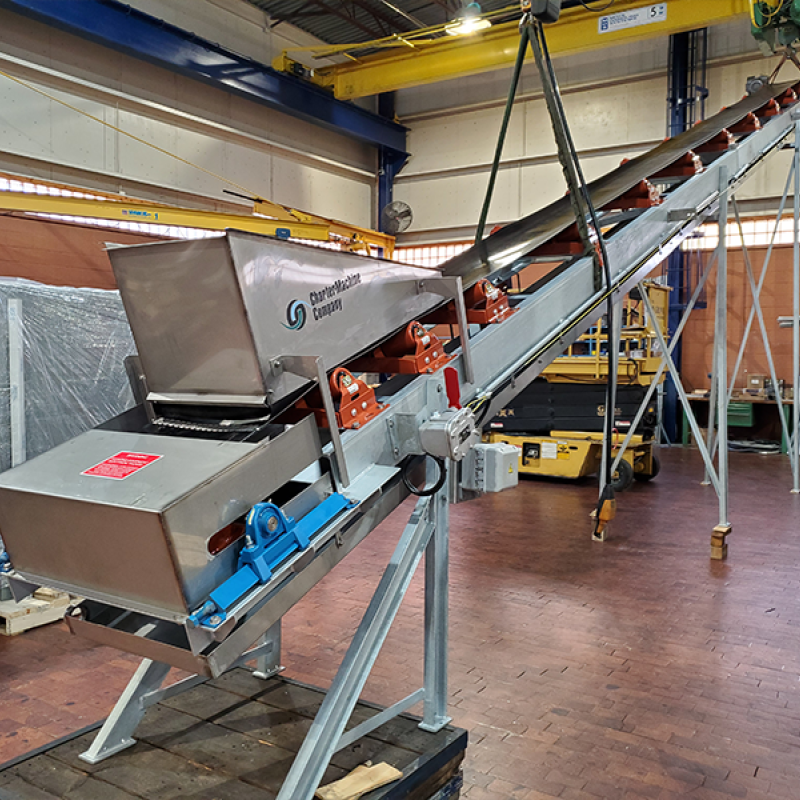 Idler Inclined Belt Conveyor - Chicago, IL
