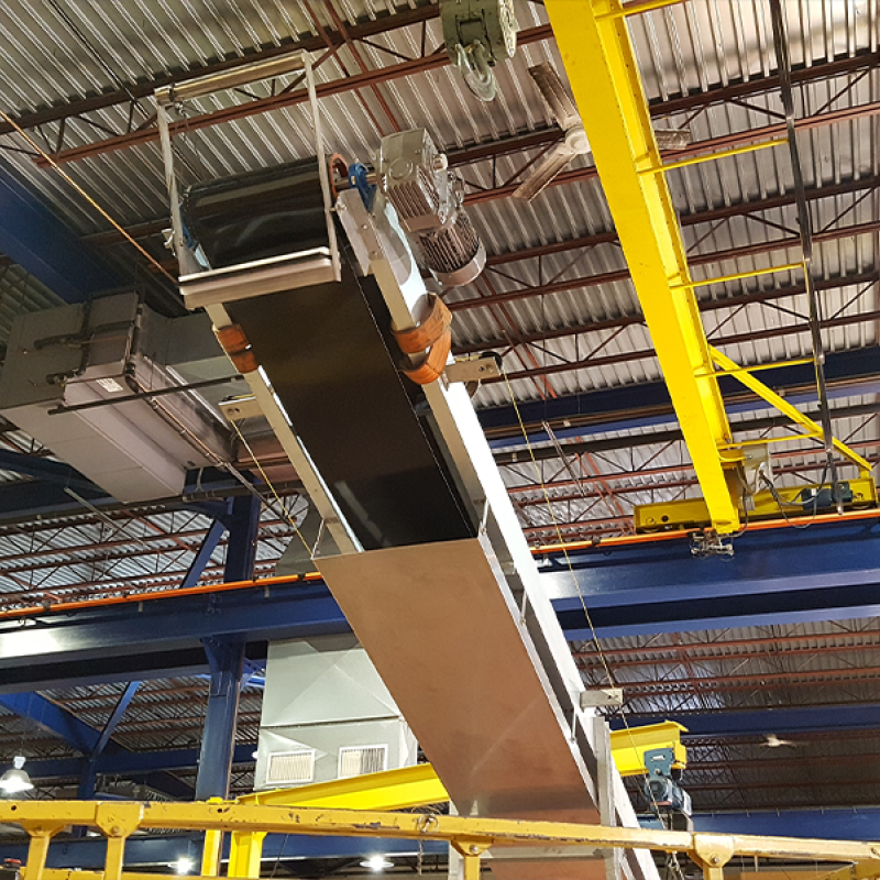 Slider Inclined Belt Conveyor - Social Circle, GA