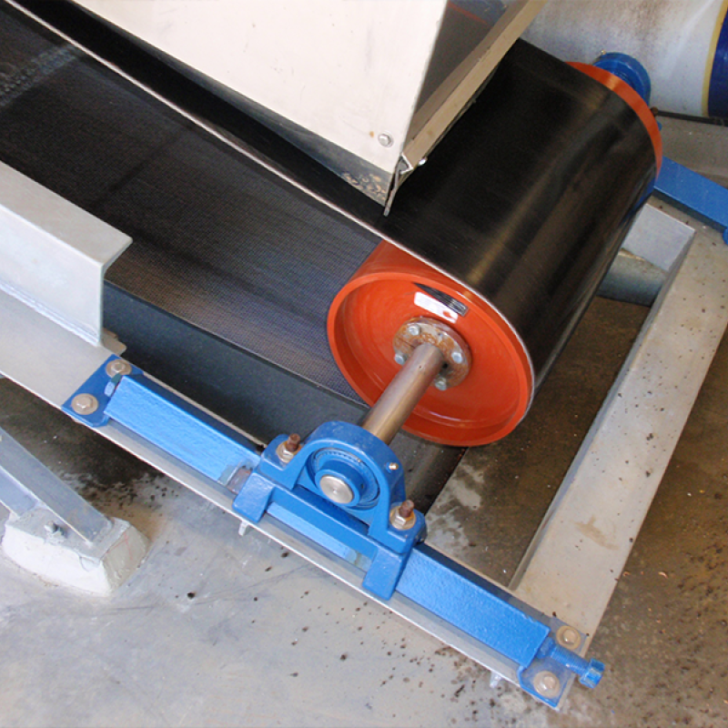 Idler Inclined Belt Conveyor - Columbia County, NC