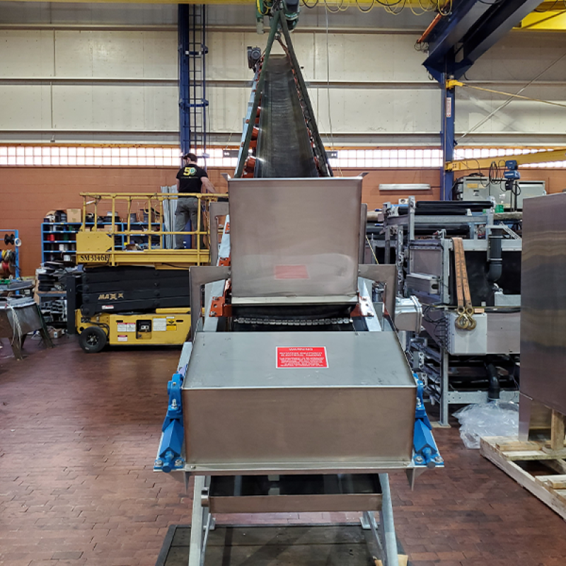 Idler Inclined Belt Conveyor - Chicago, IL